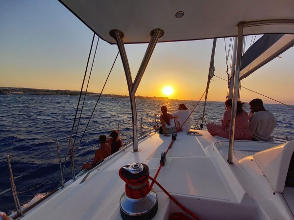 Sunset Catamaran Cruise with Dinner